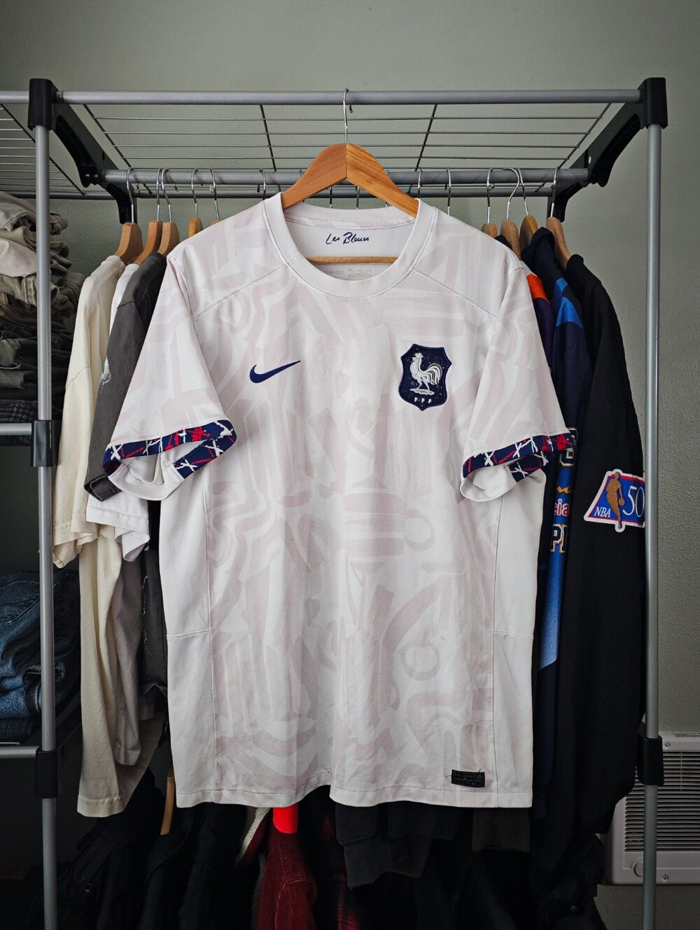 Nike Men's France 2023 Stadium Away Jersey Size XL